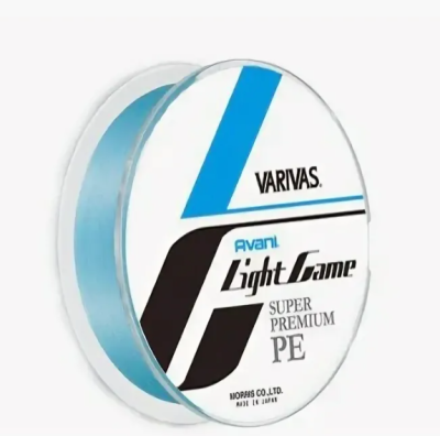 Плетёный шнур Varivas Avani Light Game Super Premium PE X4 150м -0,2(5lb) -554