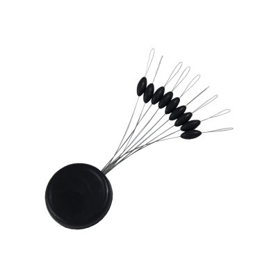 Стопор Fish Crystal резиновый оливка -№S, (9шт) -7042